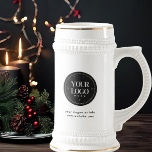 Personalized Company Logo Custom Business Gift Beer Stein