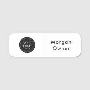 Personalized Company Logo Custom Business Name Tag