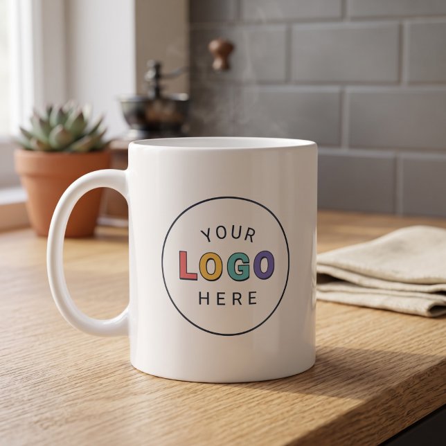 Personalized Company Logo Design Coffee Mug (Creator Uploaded)