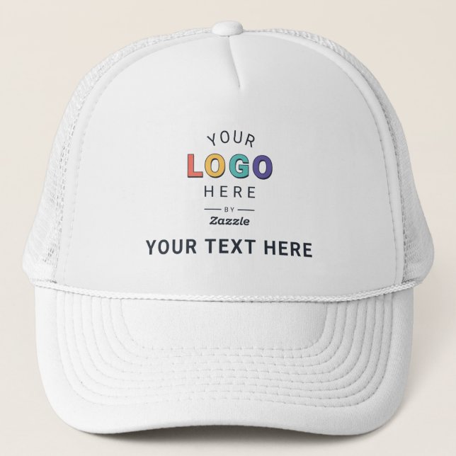 Personalized Company Logo Design Trucker Hat (Front)