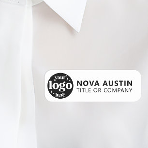 Personalized Company Logo Employee Magnetic Or Pin Name Tag