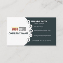 Personalized Company Logo Employee Modern