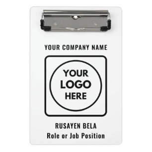 Personalized Company Logo Mini clipboard