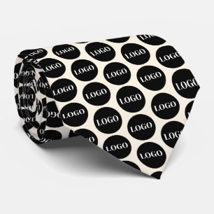 Personalized Company Logo Necktie for Branding