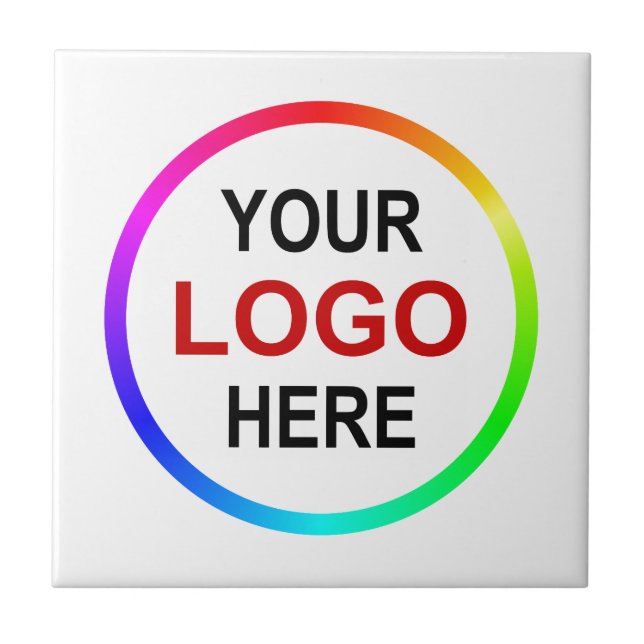 Personalized company logo tile (Front)