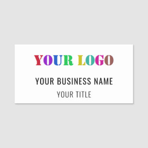 Personalized Company Logo Your Business Name Tag