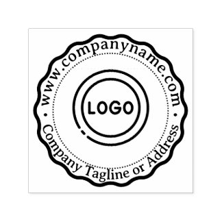Personalized Company Website & Address Self-inking Stamp