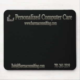 Personalized Computer Care Mouse Pad