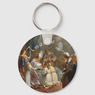 Personalized Confirmation Keychain