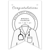 Personalized Congratulations White Coat Ceremony