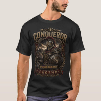 Personalized Conqueror Legend Men's T-Shirt
