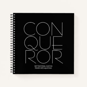 Personalized CONQUEROR Prayer Journal