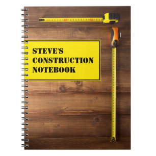 Personalized Construction Notebook