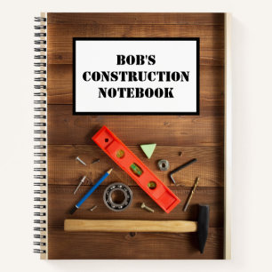 Personalized Construction Notebook