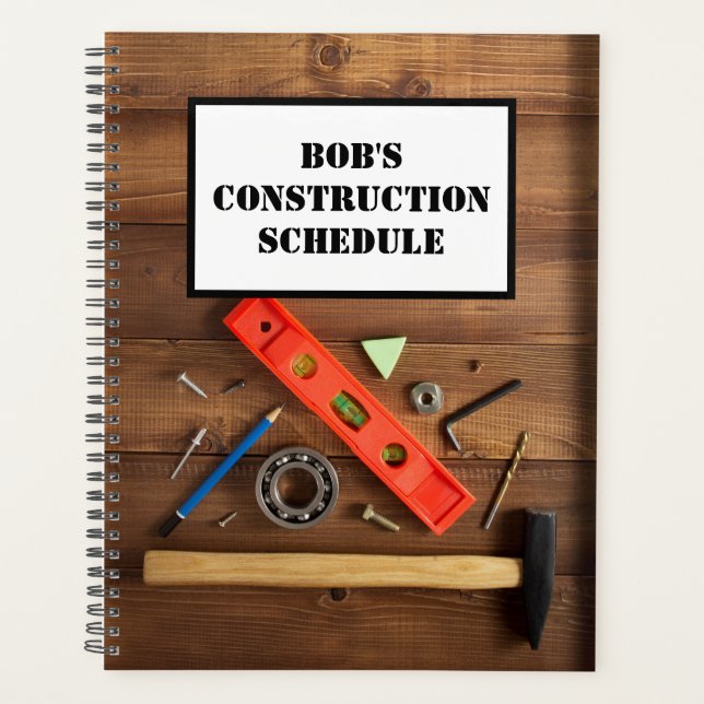 Personalized Construction/Remodeling Planner (Front)
