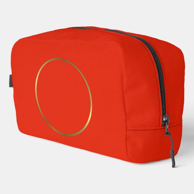 Personalized Contemporary Design Toiletry Bag (Right Corner)