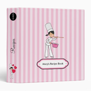 Personalized Cook Recipe Binder Organizer