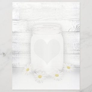 Personalized Cookbook Mason Jar Recipe Insert