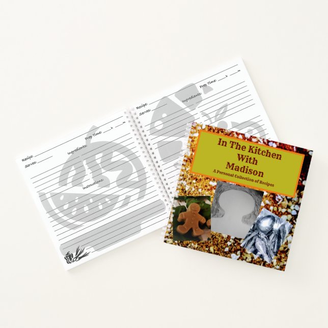 Personalized Cookbook Notebook (Inside)