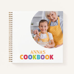 Personalized Cookbook (Your Photo)  Notebook