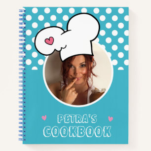 Personalized Cookbook (Your Photo) Recipe Notebook
