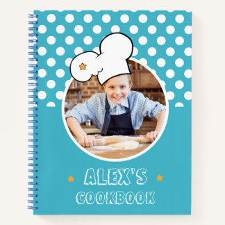 Personalized Cookbook (Your Photo) Recipe Notebook