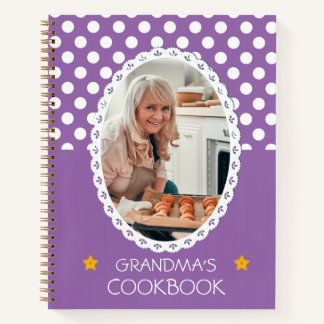 Personalized Cookbook (Your Photo) Recipe Notebook