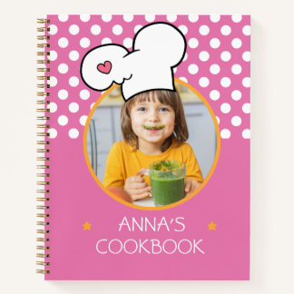 Personalized Cookbook (Your Photo) Recipe Notebook
