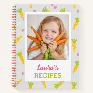 Personalized Cookbook (Your Photo) Recipe Notebook