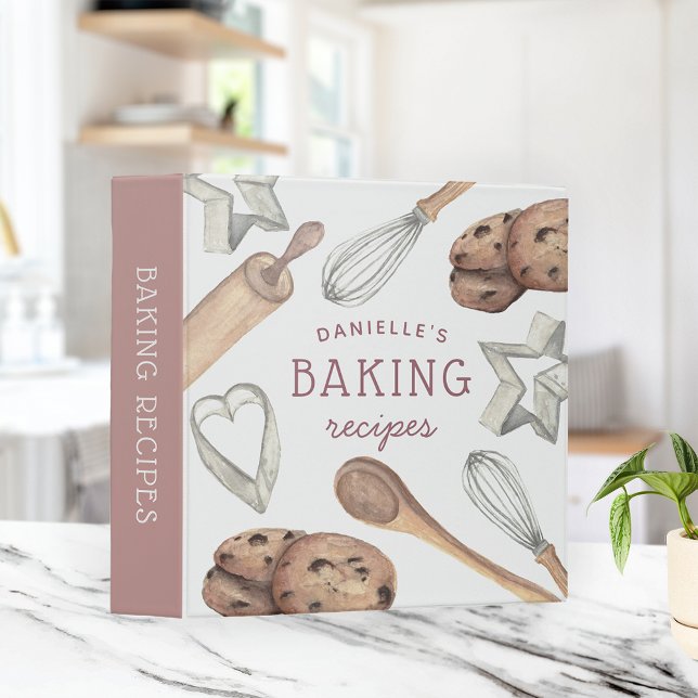 Personalized Cookie Baking Recipe Binder (Creator Uploaded)