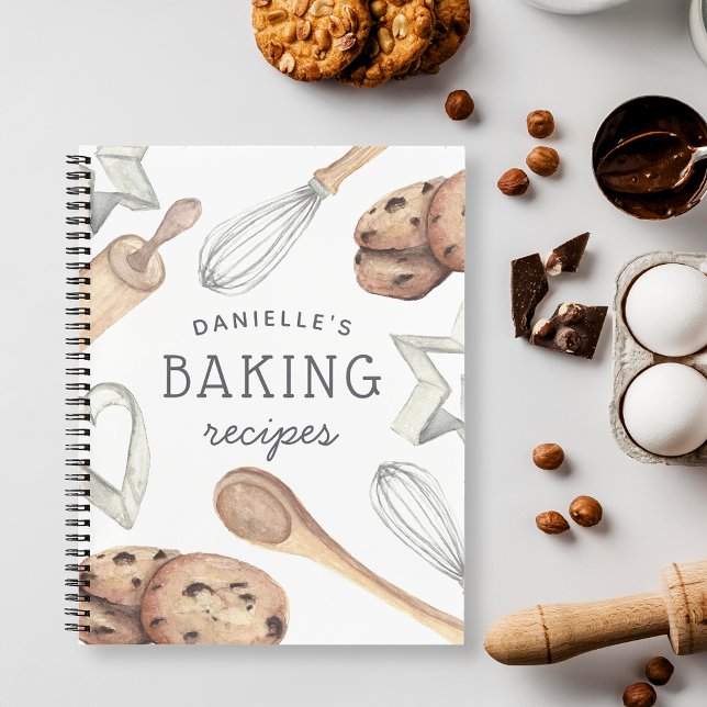 Personalized Cookie Baking Recipe Notebook (Creator Uploaded)