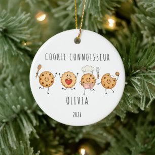 Personalized Cookie Connoisseur Ornament