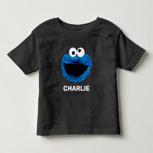 Personalized Cookie Monster   Watercolor Trend Toddler T-shirt