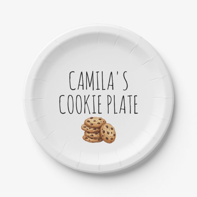 Personalized Cookie Plate (Front)