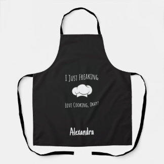 Personalized Cooking Lover Gift Funny Women Mother Apron