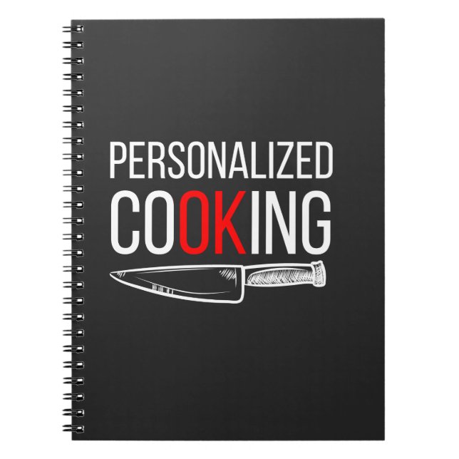 Personalized Cooking Notebook  (Front)
