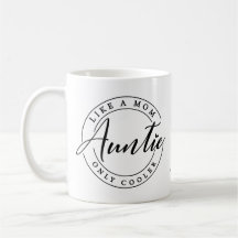 Personalized Cool Auntie