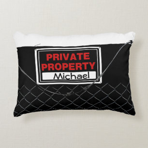 Personalized Cool Funny Unique Accent Pillow