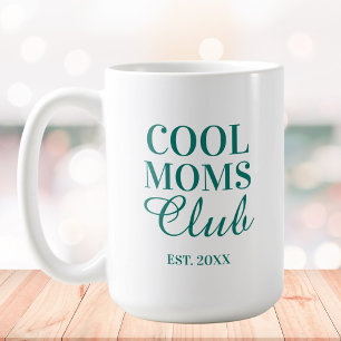 Personalized Cool Mom Club Quote Mothers Day Coffee Mug