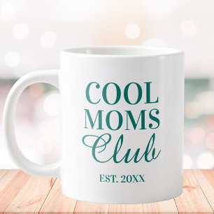 Personalized Cool Mom Club Quote Mothers Day Large Coffee Mug