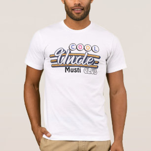 Personalized Cool uncle club T-Shirt