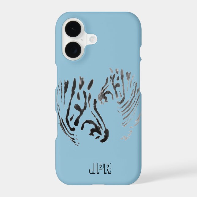 Personalized Cool Zebra Custom Colour (Back)