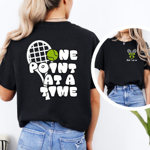 Personalized Coquette Cute Girls Tennis T-Shirt
