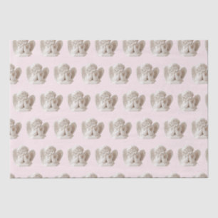 Personalized Coquette Sleeping Angel Sculpture Tissue Paper