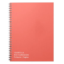 Personalized Coral Minimalist