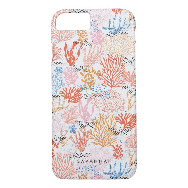 Personalized | Coral Reef Case-Mate iPhone Case (Back)
