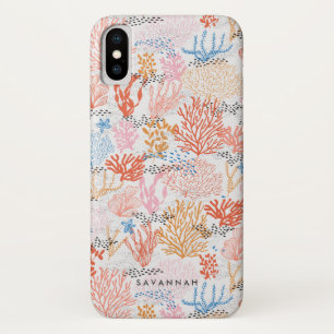 Personalized   Coral Reef iPhone X Case
