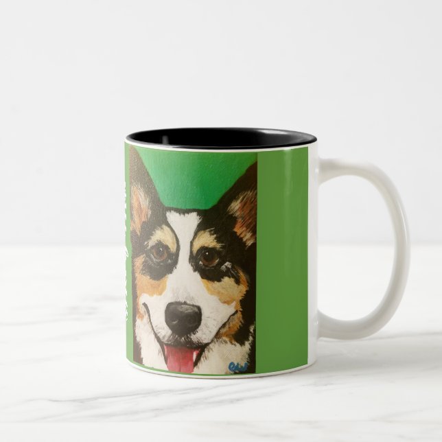 Personalized Corgi Mug (Right)