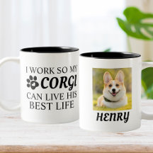 Personalized Corgi Photo Gift for Dog Lovers