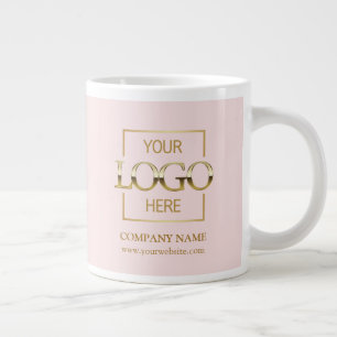 Personalized Corporate Company Logo Employee Gift Large Coffee Mug